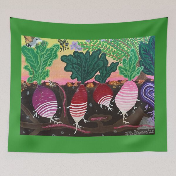 Item preview, Radishes designed and sold by Marcene Ogawa.