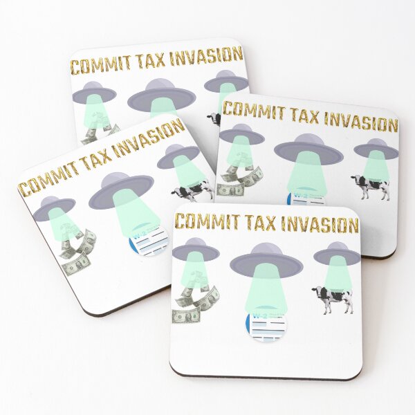 Item preview, Commit Tax Invasion designed and sold by BringusMan.