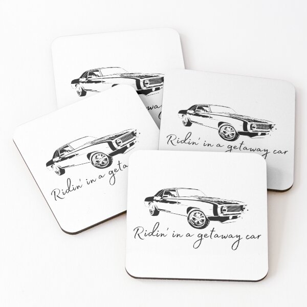 Item preview, Getaway Car Lyrics - Ridin' (Black Car) designed and sold by Samantha Kelly.
