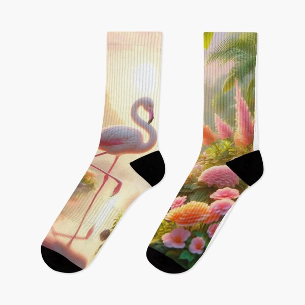 Item preview, Pink Majesty - The Striking Beauty of a Flamingo in Tropical Splendor designed and sold by ProgressMagnet.