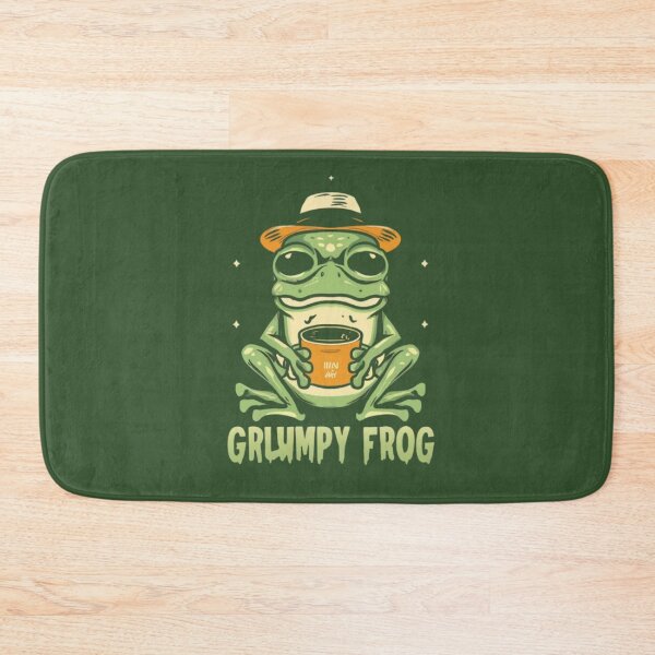 Item preview, Grumpy frog designed and sold by Echo Aesthetics.