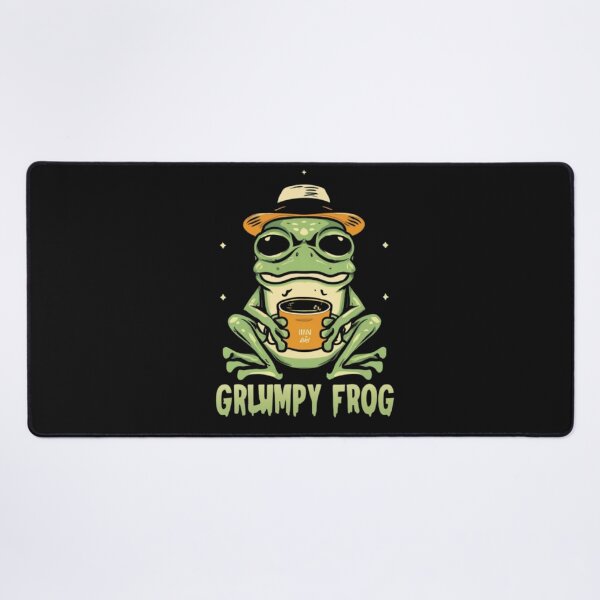 Item preview, Grumpy frog designed and sold by Echo Aesthetics.