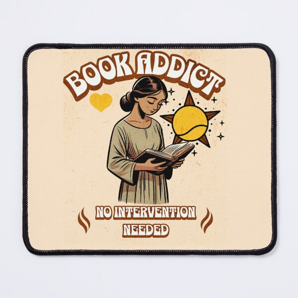 Item preview, Book Addict no Intervention needed. designed and sold by mentokc.