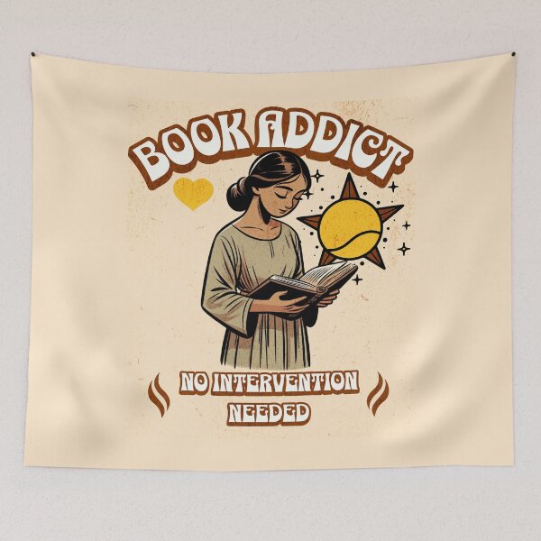 Item preview, Book Addict no Intervention needed. designed and sold by mentokc.