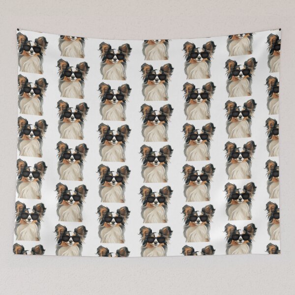 Item preview, Papillon Wearing Sunglasses designed and sold by TheAnimalZ00.