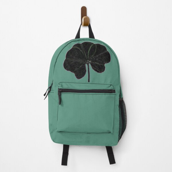 Item preview, Mint Green Black Minimalist Real Five Leaf Clover designed and sold by kattakitty.
