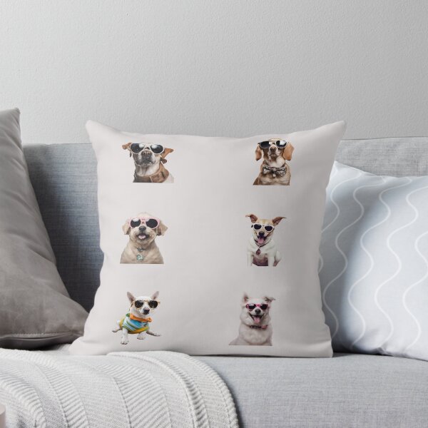 Item preview, Funny Dogs With Sunglasses Sticker Set / T Shirt designed and sold by DiverseDazzle.