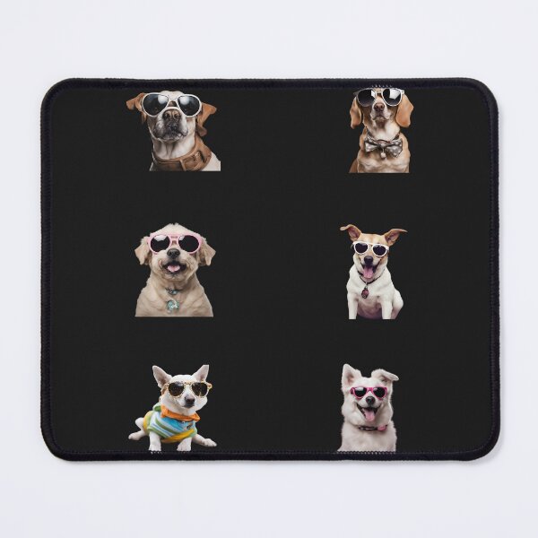 Item preview, Funny Dogs With Sunglasses Sticker Set / T Shirt designed and sold by DiverseDazzle.