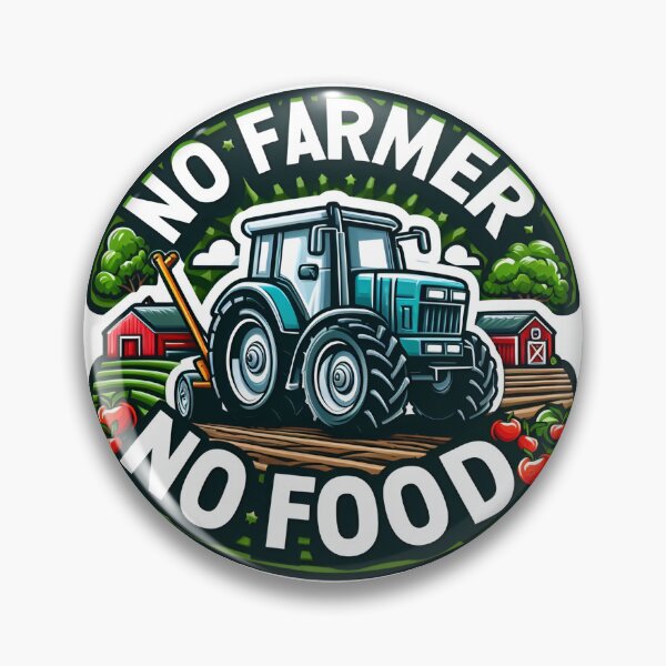 Item preview, No farmer No food  designed and sold by iPreet-fx.