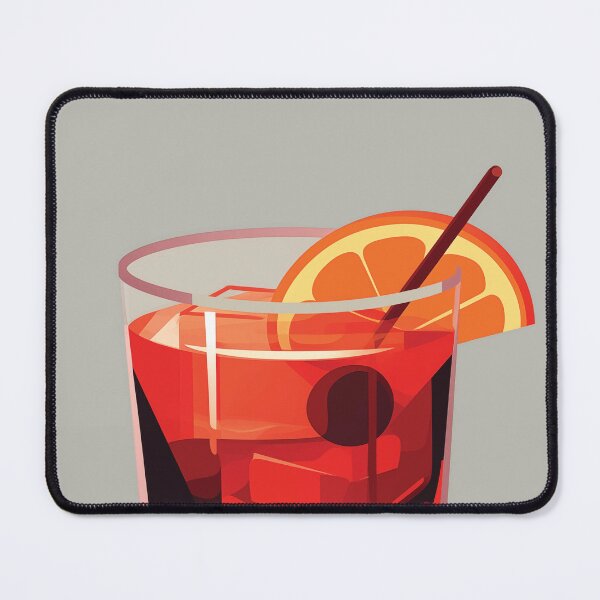 Item preview, Boulevardier Cocktail Wall Art designed and sold by SurfolioPrints.