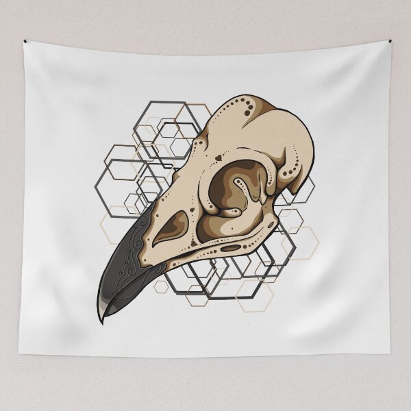 Item preview, Crow skull designed and sold by Ohcase07.