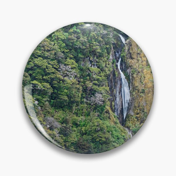 Item preview, Waterfall, Doubtful Sound, Fiordland National Park, New Zealand  designed and sold by Liza Clements Photographic.