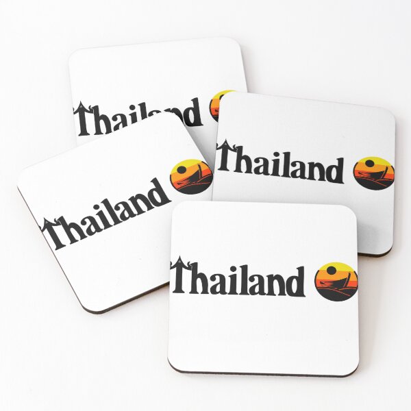 Item preview, Thailand Logo with Long boat designed and sold by BonnyJeanArt.