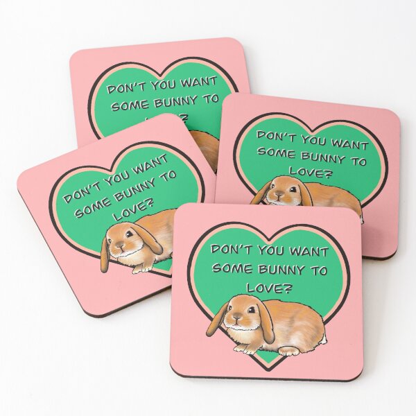 Item preview, Don’t You Want Some Bunny To Love? designed and sold by JaqiW.