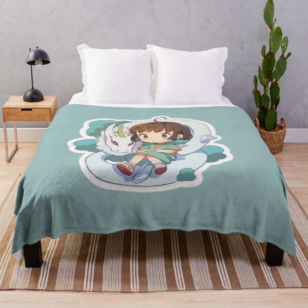Item preview, chibi japanese animation girl with dragon god designed and sold by letsvg.