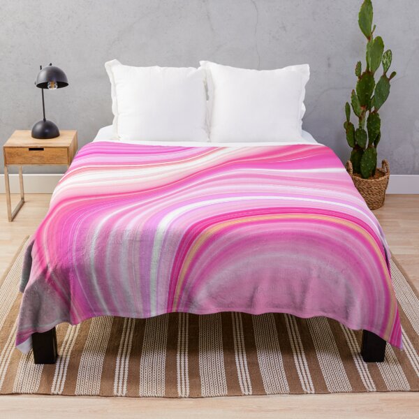 Item preview, Glamorous Lollipop Pink And White Marbled Art Design designed and sold by DEC02.