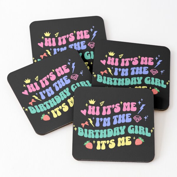 Item preview, Retro Vintage Bubbly Hi It's Me I'm The Birthday Girl designed and sold by franzandsabina.