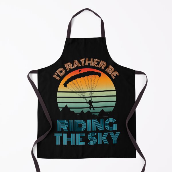 Item preview, I'd Rather Be Riding the Sky, Paragliding designed and sold by Thehatinthecat.