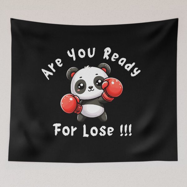 Item preview, Boxing Panda - Cute Panda designed and sold by MR-Artist24.