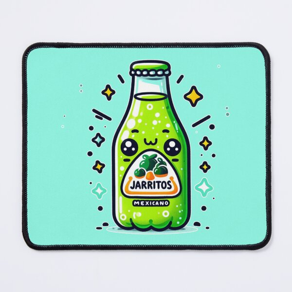 Item preview, Kawaii Grapefruit Jarritos - Mexican Soda designed and sold by AmberRoseWrites.