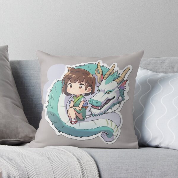Item preview, chibi japanese animation girl with dragon god designed and sold by letsvg.