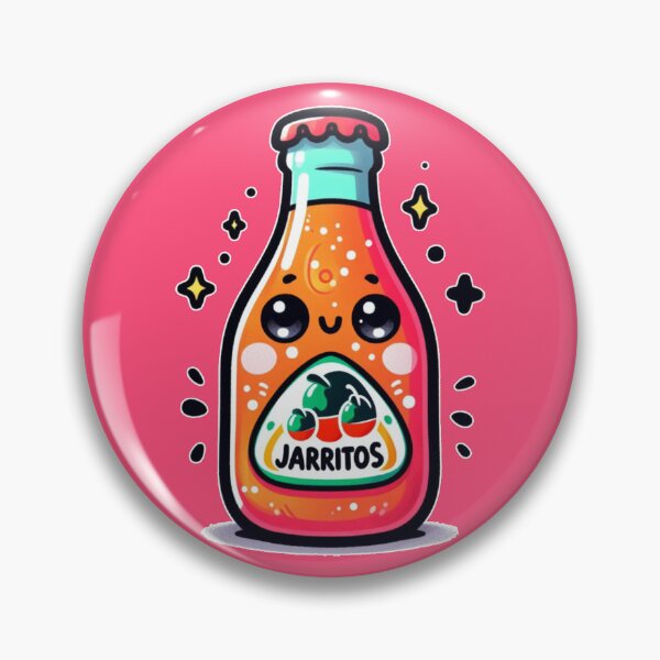 Item preview, Kawaii Tangerine Jarritos - Mexican Soda designed and sold by AmberRoseWrites.