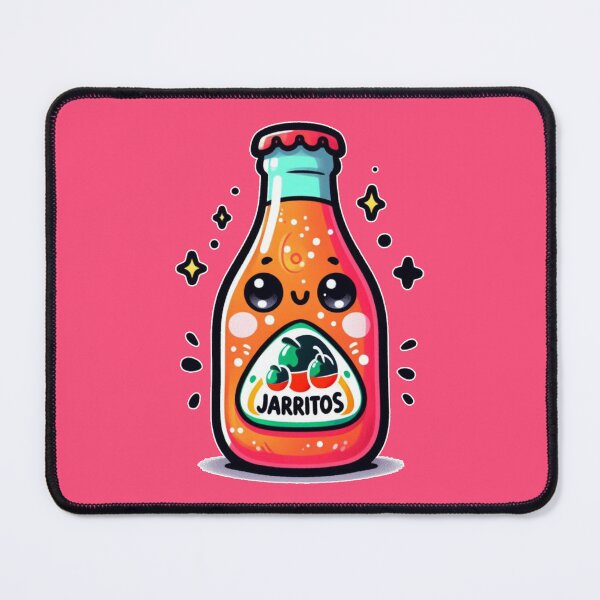 Item preview, Kawaii Tangerine Jarritos - Mexican Soda designed and sold by AmberRoseWrites.