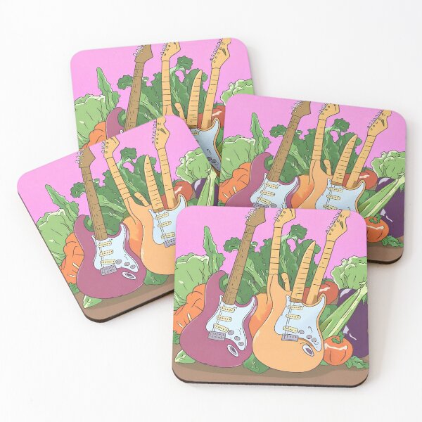 Item preview, Electric guitar Vegetables Garden designed and sold by Artbellachi.