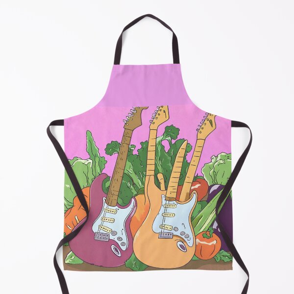 Item preview, Electric guitar Vegetables Garden designed and sold by Artbellachi.
