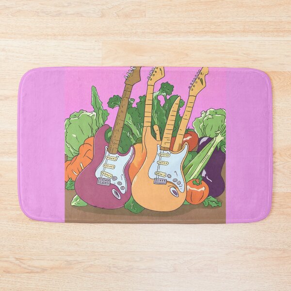 Item preview, Electric guitar Vegetables Garden designed and sold by Artbellachi.