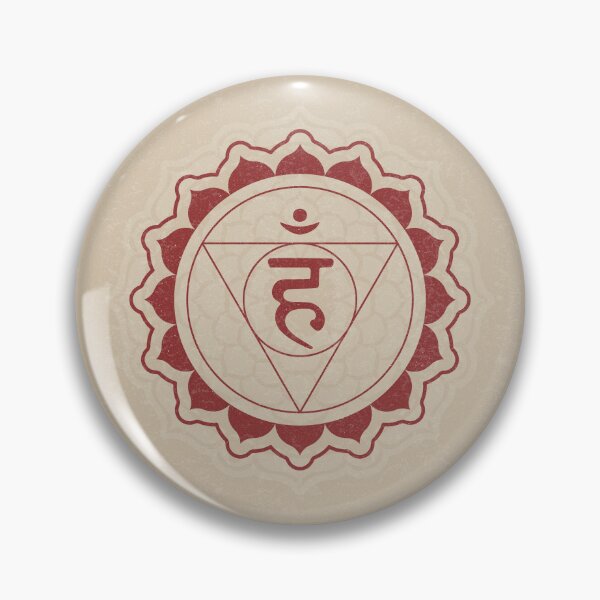 Item preview, Throat Chakra Mandala - Dove + Ruby designed and sold by Irene Estelle.
