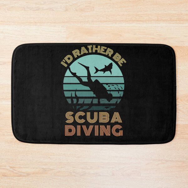 Item preview, I'D RATHER BE SCUBA DIVING designed and sold by Thehatinthecat.