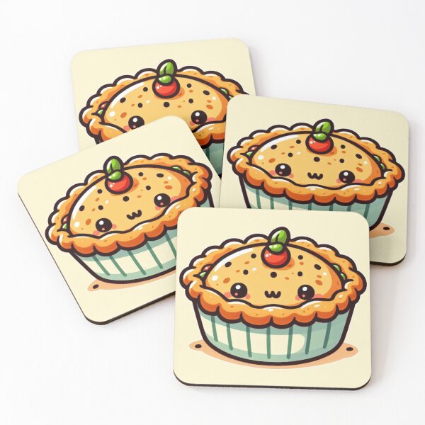 Item preview, Kawaii Chicken Pot Pie designed and sold by AmberRoseWrites.