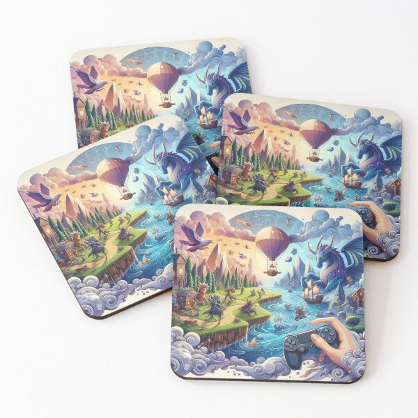 Item preview, **Epic Adventure Awaits: Dive into a World of Fantasy and Gaming!** designed and sold by Wonderall.