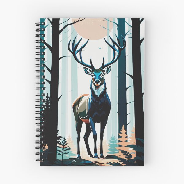 Item preview, The Majestic Buck in Blue designed and sold by Strix-Designs.