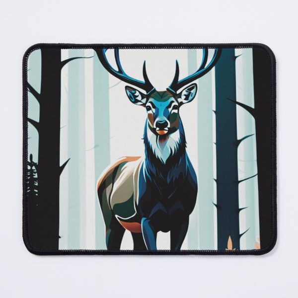 Item preview, The Majestic Buck in Blue designed and sold by Strix-Designs.
