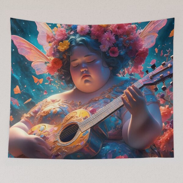 Item preview, Zoe the musical fat fairy  designed and sold by Joanne Walsh.
