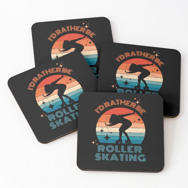 Item preview, I'D RATHER BE ROLLER SKATING designed and sold by Thehatinthecat.
