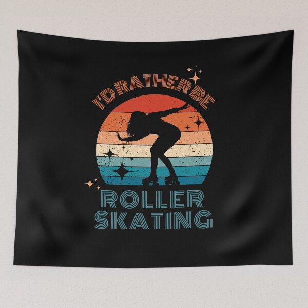 Item preview, I'D RATHER BE ROLLER SKATING designed and sold by Thehatinthecat.