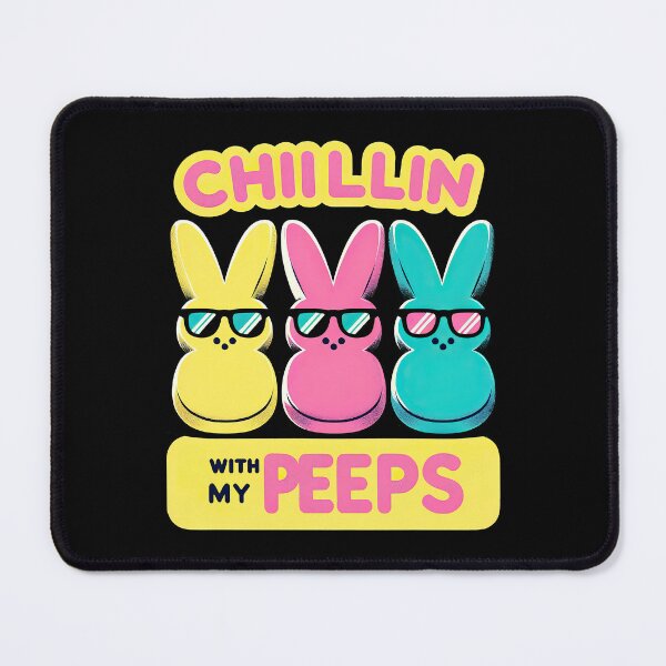 Item preview, Funny Chillin With My Peeps Easter Bunny Hanging Tee designed and sold by MAPDDesigns.
