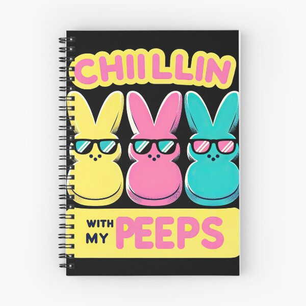 Item preview, Funny Chillin With My Peeps Easter Bunny Hanging Tee designed and sold by MAPDDesigns.