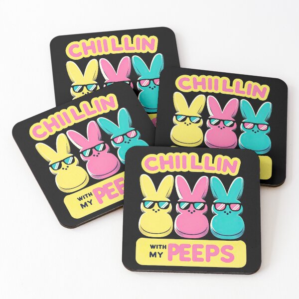 Item preview, Funny Chillin With My Peeps Easter Bunny Hanging Tee designed and sold by MAPDDesigns.