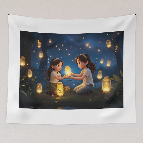 Item preview, cute animantion girl in garden designed and sold by Amitabr14.