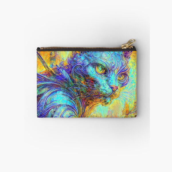 Item preview, Abstract abstraction of castle and cat. DeepDream designed and sold by blackhalt.