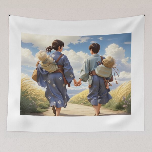 Item preview, 2 man walk in forest  designed and sold by Amitabr14.