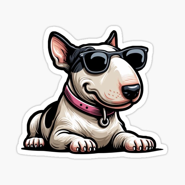 Item preview, Bull Terrier Cute Funny Bull Terrier Dog Miniature Bull Terrier designed and sold by Elarex.