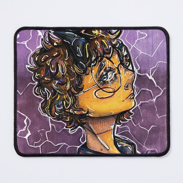Item preview, Nameless with Her Lightning Background designed and sold by Dismal-Rain.