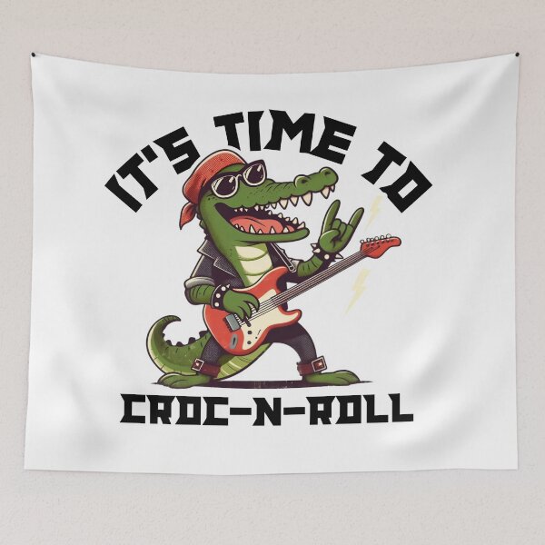 Item preview, It's time to Croc-n-roll designed and sold by Fr0mtheMachine.