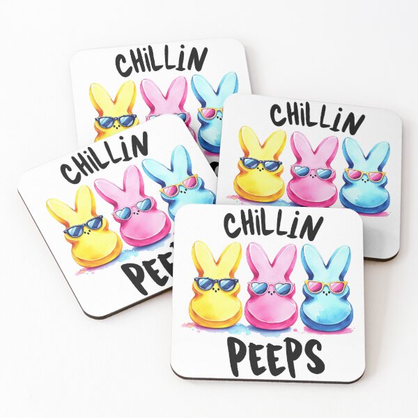 Item preview, Funny Chillin With My Peeps Easter Bunny Hanging Tee designed and sold by MAPDDesigns.
