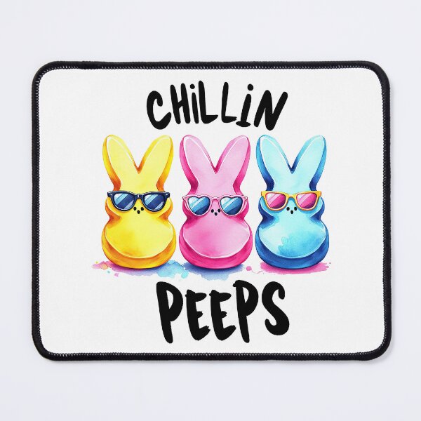 Item preview, Funny Chillin With My Peeps Easter Bunny Hanging Tee designed and sold by MAPDDesigns.